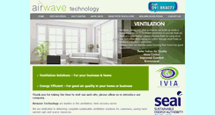Desktop Screenshot of airwavetechnology.ie